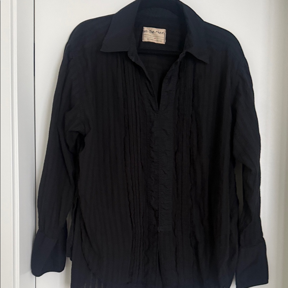 We The Free Black Long Sleeve Shirt